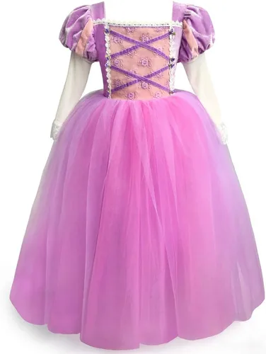 Vista 9 de Disfraz de princesa para niñas, disfraz de hada de Halloween para niñas, vestidos para ocasiones especiales, fiesta de cumpleaños Aurora
