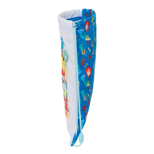 Vista 4 de Bolsa Mochila con Cuerdas The Paw Patrol Pups rule Azul 26 x 34 x 1 cm