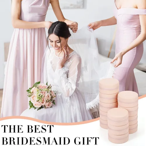Vista 3 de Sasylvia 18 piezas pequeñas de viaje para joyas, organizador de joyas a granel para niñas y mujeres, cajas de regalo de dama de honor, metal