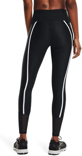 Vista 3 de Under Armour HeatGear Shine - Leggings de malla antideslizante con bolsillos para mujer