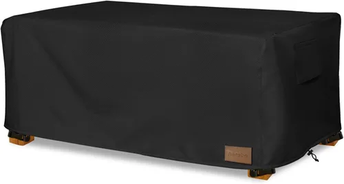 Vista 12 de Cubiertas para juego de muebles de patio Aacabo para 3 piezas de bistró al aire libre, cubierta impermeable 100% para muebles de exterior para 2