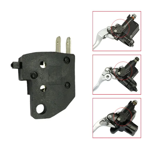 Vista 3 de Kit de interruptor de parada de luz de cilindro maestro de freno hidráulico delantero derecho para motocicleta pieza de repuesto compatible