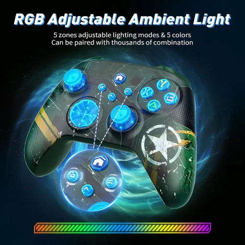 Vista 4 de Need to Upgrade LED Lighting Controller for Xbox Wireless,Custom Controller Compatible with Xbox One,Xbox Series XS,Xbox One