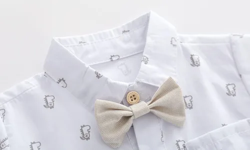 Vista 4 de Conjunto de traje de caballero para bebé niño