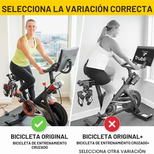Vista 2 de Portabidones extra grandes para bicicleta Peloton original – Diseño totalmente metálico – Compatible con YETI + Nalgene + Hydro Flask accesorio