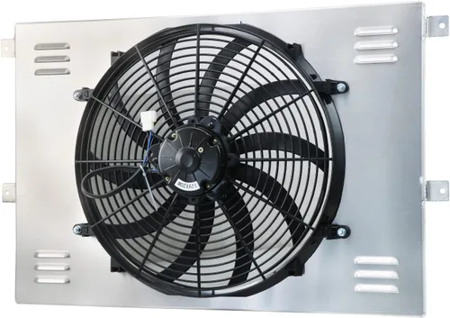 Vista 2 de Ventilador eléctrico de aluminio para Dodge B/D/W 100 200 300 Ramcharger 5.2L 5.9L