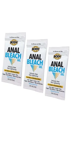 Vista 4 de Gel blanqueador anal de acción corporal para acción corporal íntima vaginal, blanqueador anal (.20 fl oz)