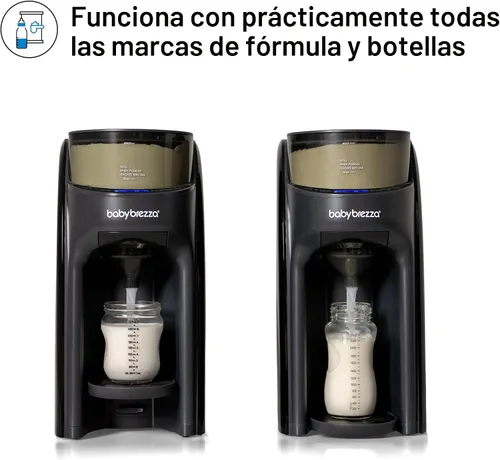 Vista 4 de Baby Brezza Formula Pro - Máquina dispensadora de fórmula avanzada – Mezcla automáticamente una botella de fórmula caliente al instante – Haz
