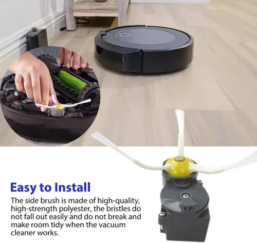 Vista 5 de Módulo de motor de cepillo lateral compatible con iRobot Roomba serie 600: 675 690 692 Robot aspirador, nueva actualización