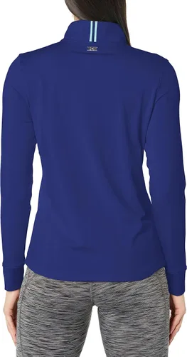 Vista 2 de Under Armour Zinger - Manga corta con cremallera de un cuarto para mujer