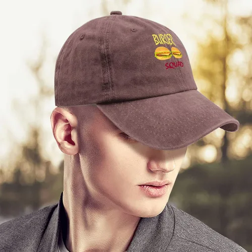 Vista 4 de Mens Baseball Hats Hamburger Cap for Womens Beach Baseball Hats Trendy Burgerr Squad Visor Hat