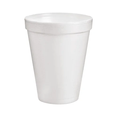 Vista 12 de Dart 4J4 - Vaso de espuma de 4 onzas, 4 tapas de la serie (caja de 1000), color blanco