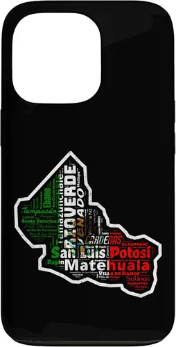 Vista 10 de San Luis Potosí Mexico Bandera De Mexico Ciudades - Carcasa para iPhone 17