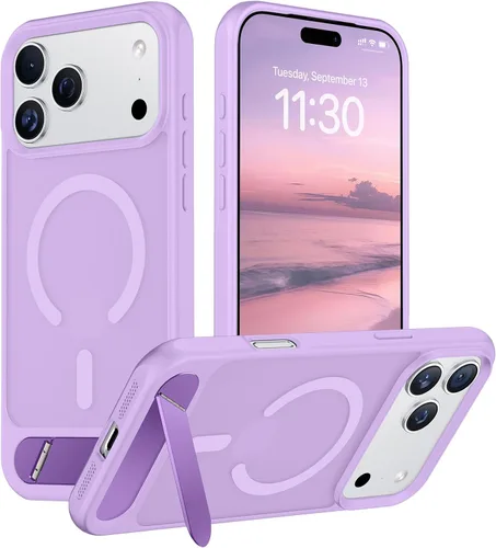 Vista 80 de Funda para iPhone 11 con compatibilidad magnética, [Soporte invisible incorporado][Compatible con MagSafe]