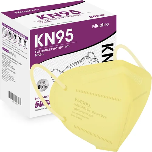 Vista 8 de Miuphro Paquete de 50 mascarillas para hombres