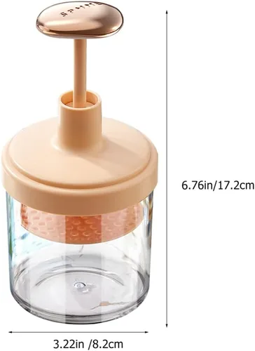 Vista 7 de Máquina de espuma de lavado facial, espumador de crema rica, vaso de espuma facial, fabricante de burbujas para lavado facial, herramienta