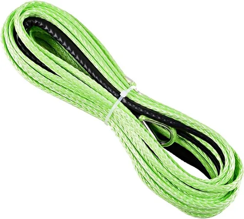 Vista 9 de Cable de cuerda sintética del torno con gancho para ATV UTV SUV KFI, recupero, repuesto, Azul