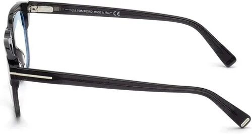 Vista 3 de Tom Ford FT5660-B 020 - Gafas redondas de plástico gris transparente brillante 1929in