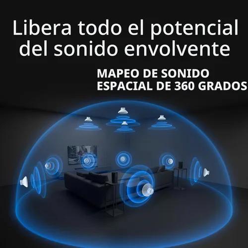Vista 7 de Sony BRAVIA Theater Bar 8 Barra de sonido de 11 altavoces (HT-A8000) con subwoofer inalámbrico SA-SW3 y altavoces traseros inalámbricos SA-RS8