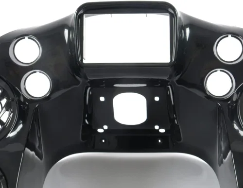 Vista 5 de Carenado interior ABS w Quad 6.5" vainas de altavoz para 94-13 Harley Touring Road Glide FLTRX 1994-2013