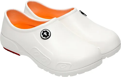 Vista 8 de YUNGPRIME Zapatos de trabajo antideslizantes para hombre y mujer para enfermería zapatos de chef