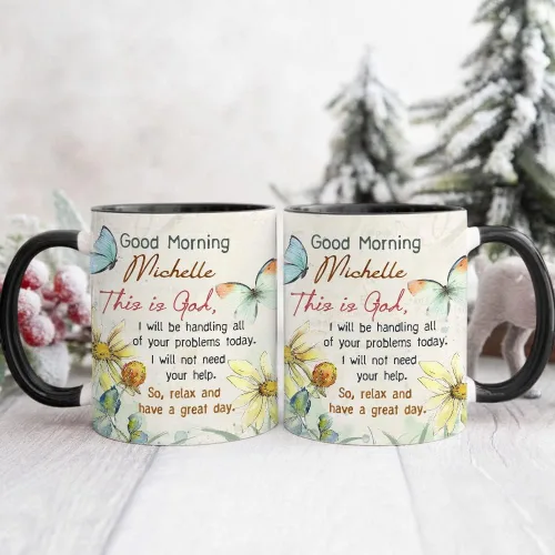Vista 5 de TheUnifury - Tazas cristianas personalizadas para mujer, taza con versículo de la Biblia, taza de té religiosa, taza inspiradora para mamá, abuela