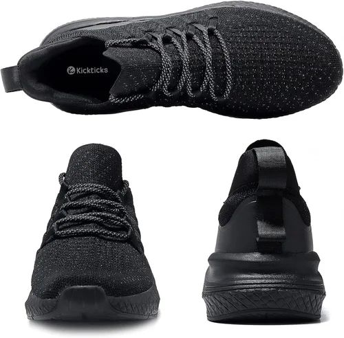 Vista 6 de Kickticks Tenis deportivos sin cordones para mujer, tenis atléticos, para correr, entrenamiento, ligeros, casuales, para gimnasio, para mujer