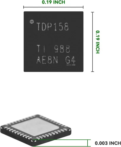 Vista 6 de Piezas de reparación de Retimer TDP158 del chip de control de HDMI IC para la consola Xbox One X