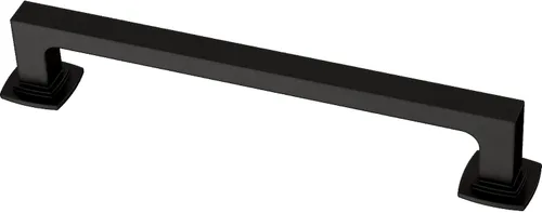 Vista 23 de Franklin Brass (1 paquete) – Manijas de gabinete color negro mate, centro de agujero de 3-3/4 pulgadas, tiradores para cajones, puerta de gabinete