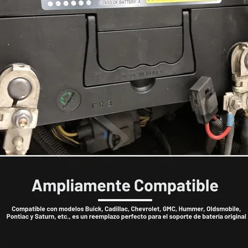 Vista 7 de Garra de batería base, sujetador de batería con kit de pernos de acero inoxidable 304, compatible con modelos seleccionados