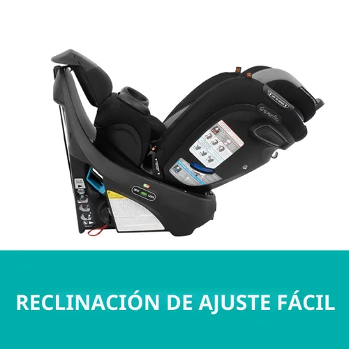 Vista 7 de Evenflo Revolve360 Extend Asiento de Auto Convertible con Rotación de 360 Grados, Orientado Hacia Atrás Extendido, Orientado Hacia Adelante, Modo