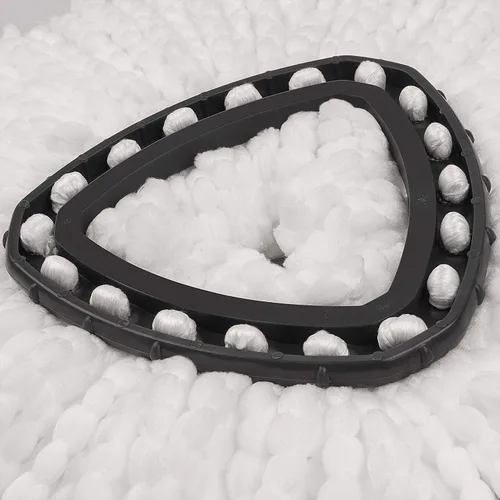 Vista 8 de Paquete de 3 repuestos para trapeador de cabeza de repuesto EasyWring Spin Mop Recambios
