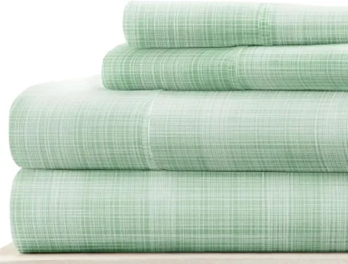 Vista 39 de Linen Market Juego de sábanas de 4 piezas tamaño matrimonial (gris claro cambray) – Duerme mejor que nunca con estas sábanas ultrasuaves y Cambray