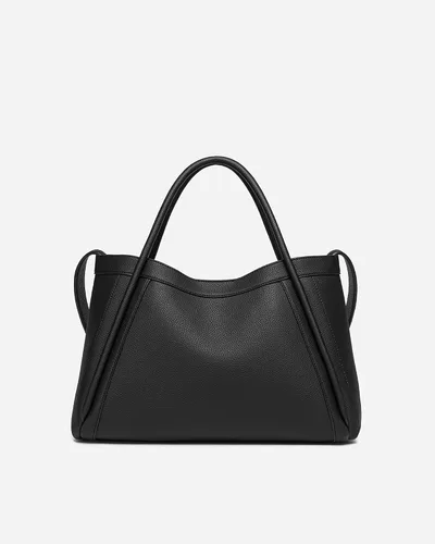 Vista 4 de NEWBELLA Kelly Bolsa Tote de Cuero Vegano para Mujeres - Elegante Bolsa Versátil de Transporte con Asa Superior, Bolso de Hombro Hobo con Monedero