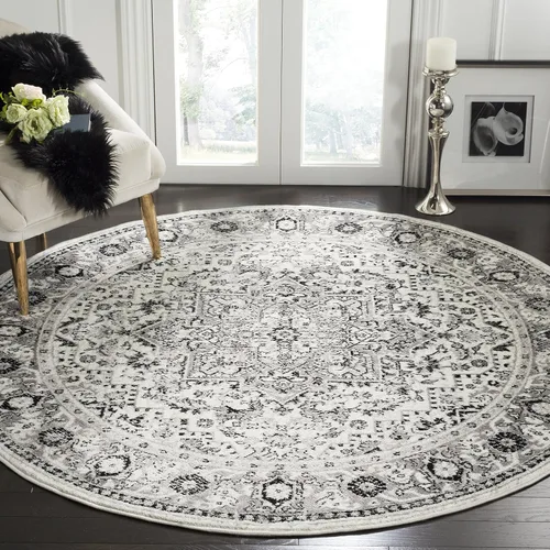 Vista 9 de SAFAVIEH Skyler Collection SKY126M - Alfombra bohemia estilo medallón envejecido, no desprende pelusa, para sala de estar o dormitorio, 2 x 4 pies