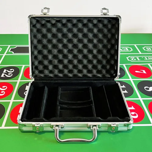 Vista 3 de SEETOOOGAMES 200pcs Capacity Empty Aluminum Poker Chip Case Only