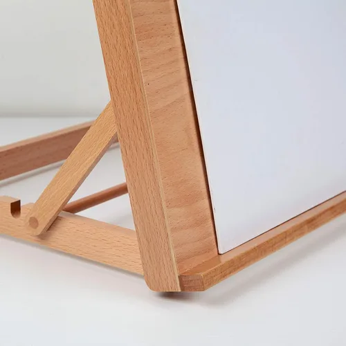 Vista 7 de Caballete de mesa de dibujo de madera de 5 posiciones