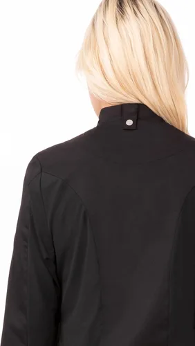Vista 5 de Chef Works Marrakesh V-Series - Abrigo de chef para mujer