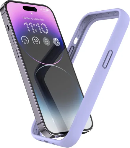 Vista 12 de Funda de silicona líquida para iPhone 12/12 Pro de 6.1 pulgadas, color negro [Absorción de golpes] [Protección de borde elevado]