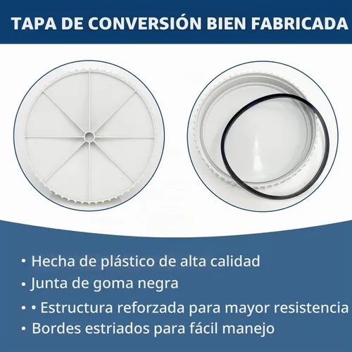 Vista 3 de Kit de conversión de repuesto para bombas de desnatador Summer Waves SFX1000 SFX1500 SFX600 SFX1500S, equipo de conversión compatible con bomba