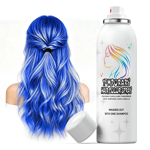 Vista 15 de Spray temporal rojo del color del pelo 5.1 fl oz, lavable