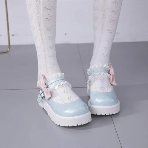 Vista 2 de BB BEROBELLO FASHION IS AN ATTITUDE Zapatos planos japoneses Sweet Lolita Maid Cosplay Mary Jane