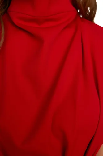Vista 4 de Trendyol Vestido midi básico delgado tejido para mujer