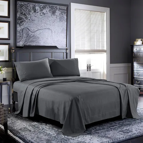 Vista 19 de Pure Bedding Juego de Sábanas Twin - Sábanas de Cama de Microfibra Ultra-Suave 1800 - Doble Cepillado - Bolsillos Profundos - Ajuste Fácil - Extra