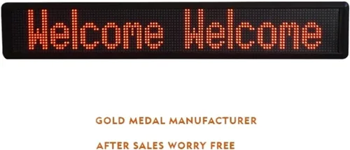 Vista 3 de Protable Gym Timer Led Control remoto Información Texto LED Displ-ay Board p7.62 Interior programable Información Rolling Sign Board Outdoor Digital