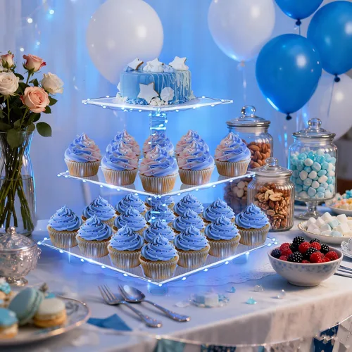 Vista 2 de YestBuy - Soporte para cupcakes (3/4/5)