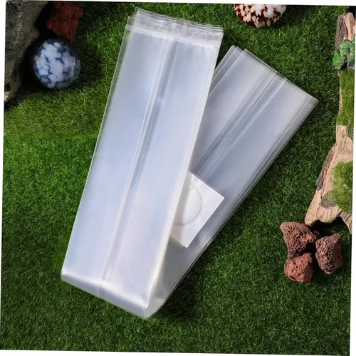 Vista 6 de 20 bolsas de cultivo de hongos 19.8 pulgadas de largo x 3 (anchas) bolsas de engorde hongos sellables/para cultivo de sustratos
