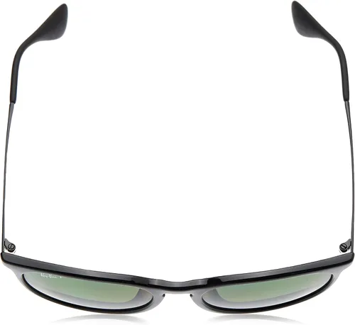 Vista 4 de Ray-Ban Rb4171f Erika Low Bridge Fit - Lentes de sol redondos negroverde polarizado
