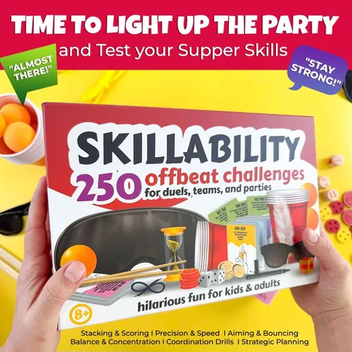 Vista 7 de QUOKKA Juegos de fiesta para adultos y familia – 250 desafíos I divertido grupo o actividad familiar con adolescentes, niños, amigos – Ideal