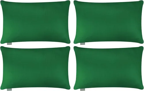 Vista 51 de Thmyo - Paquete de 4 fundas de almohada decorativas de 100 % algodón para lumbar, cómodas, sólidas, para Navidad/Halloween, fundas de cojín Blanco